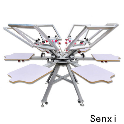 Senxi custom best manual screen printing machine solution cloth processing