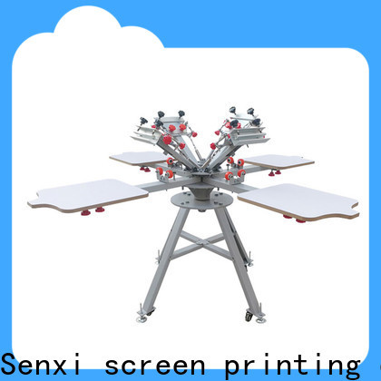 custom best manual screen printing machine solution cloth processing
