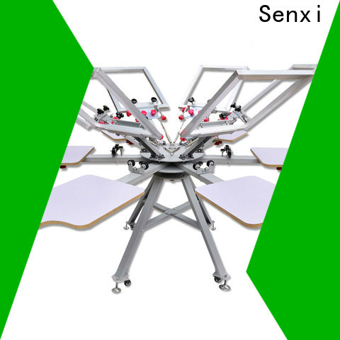Senxi factory direct screen printing machine supplier one-stop cloth processing